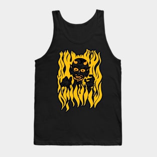 Vintage Tattoo Halloween Devil Tank Top